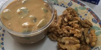 Sobremesa de uva de dia das mães