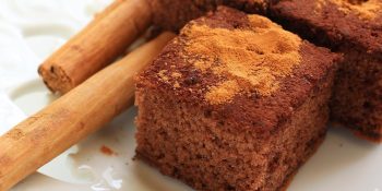 brownie de canela