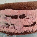 Cobertura de bolo de morango com tang @pinterest