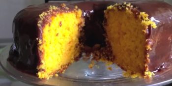 A melhor receita de bolo de cenoura de dia das mães