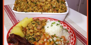 feijão tropeiro com carne de sol