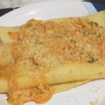 Panqueca de frango com cream cheese simples e que todo mundo aqui em casa adorou @nanduandrade