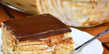 Pavê de creme belga