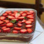 Torta de Nutella com morango @pinterest