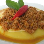 angu com queijo fácil