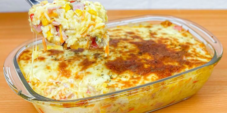 Esse arroz de forno de dia das mães é tão perfeito que você vai fazer o ano todo