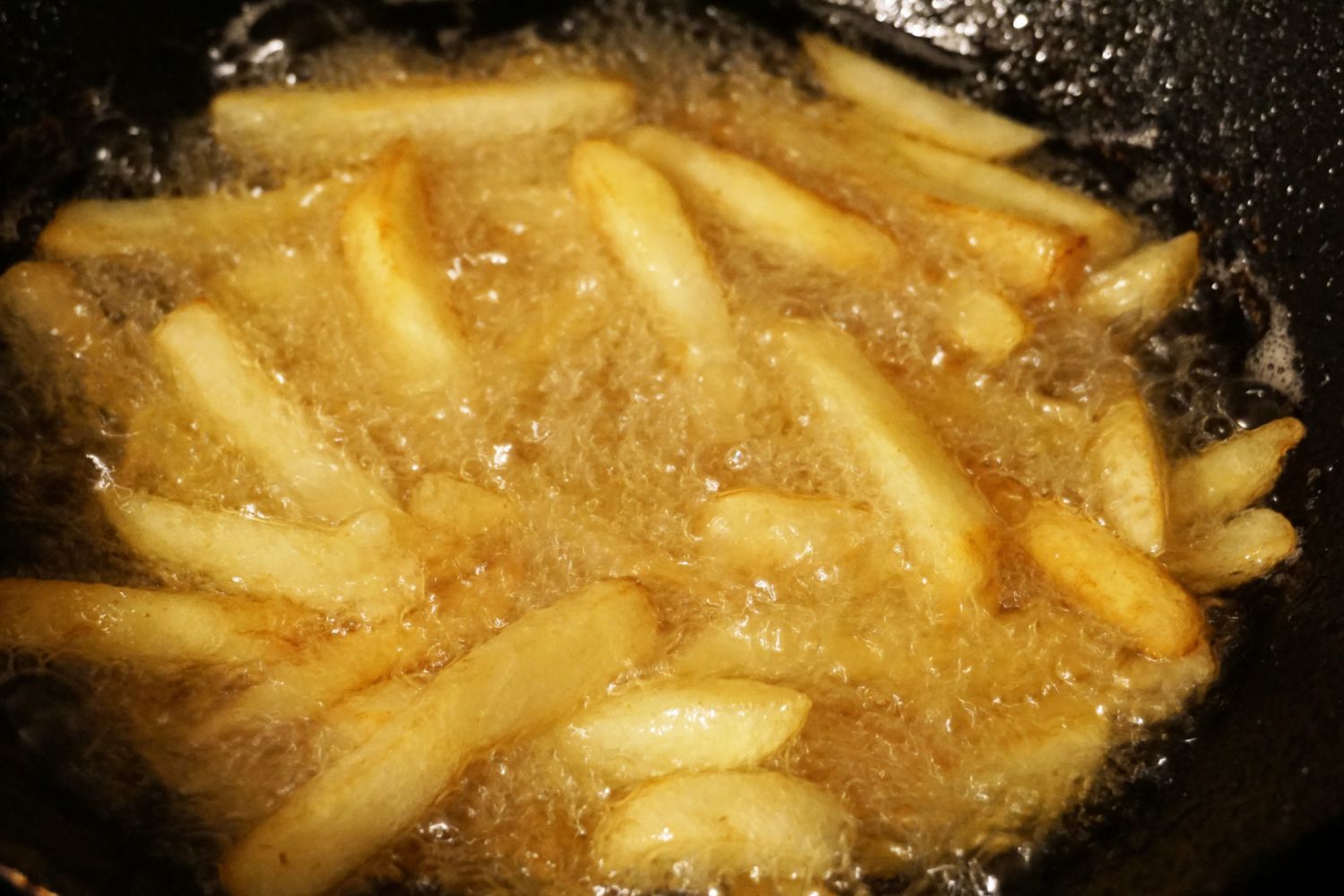 fazer batata frita em casa