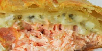 folhado de frango com catupiry