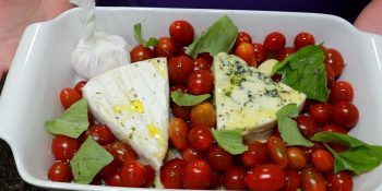 Macarrão caprese
