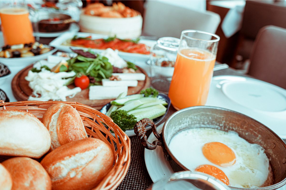 montar brunch de dia das mães