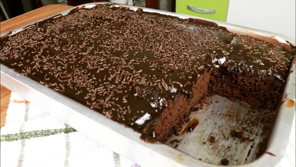 Receita de nega maluca tudo gostoso fofinha, macia e fácil
