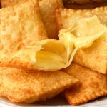 pastel de feira de queijo @sabornamesa