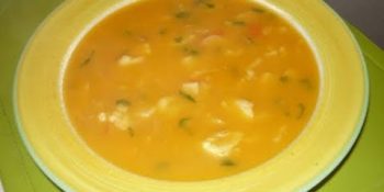 sopa de peixe com legumes