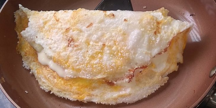 Essa tapioca é muito fácil de fazer e a melhor opção para seu lanche @receitasdadinda