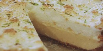 Torta de limão com bolacha Maria