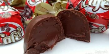Trufas de biscoito de chocolate