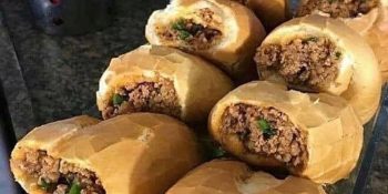 Sanduíche de carne moída