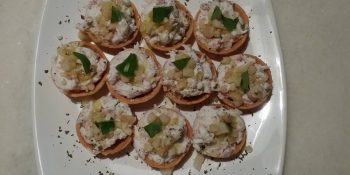 Canapés de ricota