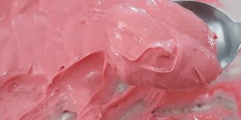 Recheio de morango para trufas