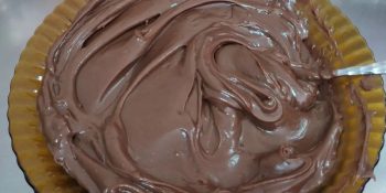 Recheio de chocolate para trufas