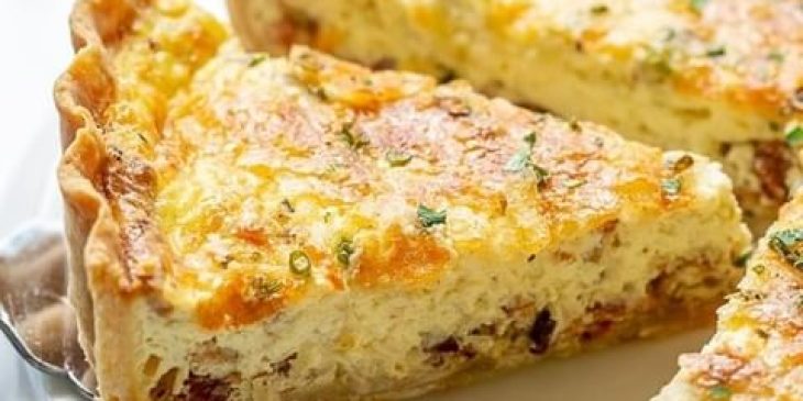 Quiche de Dia dos Namorados tudo gostoso simples rápido