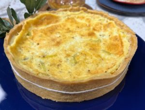 Quiche de Dia dos Namorados mais cremoso do mundo com essa receita