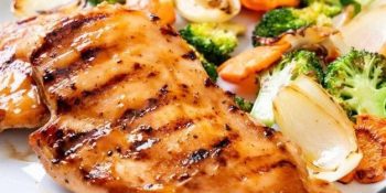 Frango grelhado com limão