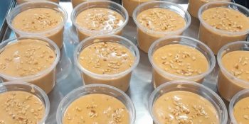 Mungunzá com doce de leite