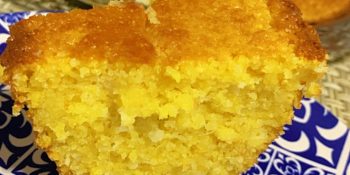 Bolo de milho verde de liquidificador
