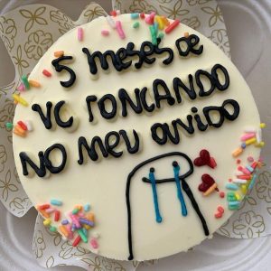Bentô cake de Dia dos Namorados para você mesmo fazer a surpresa mais linda da web @pinterest