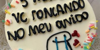 Bentô cake de Dia dos Namorados