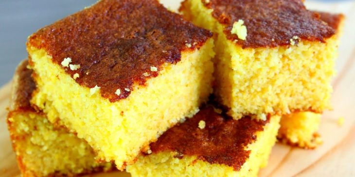 Bolo de milho de festa junina