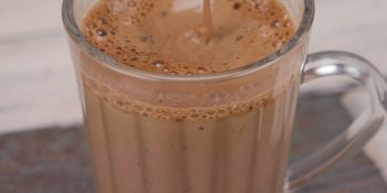 Capuccino de restaurante
