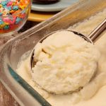 Sorvete de baunilha tudo gostoso