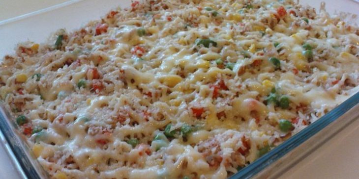 Arroz de forno com legumes do jeito rapidinho para quem não quer demorar na cozinha @pinterest