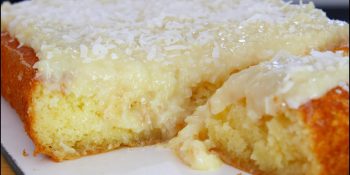Bolo de macaxeira de festa junina