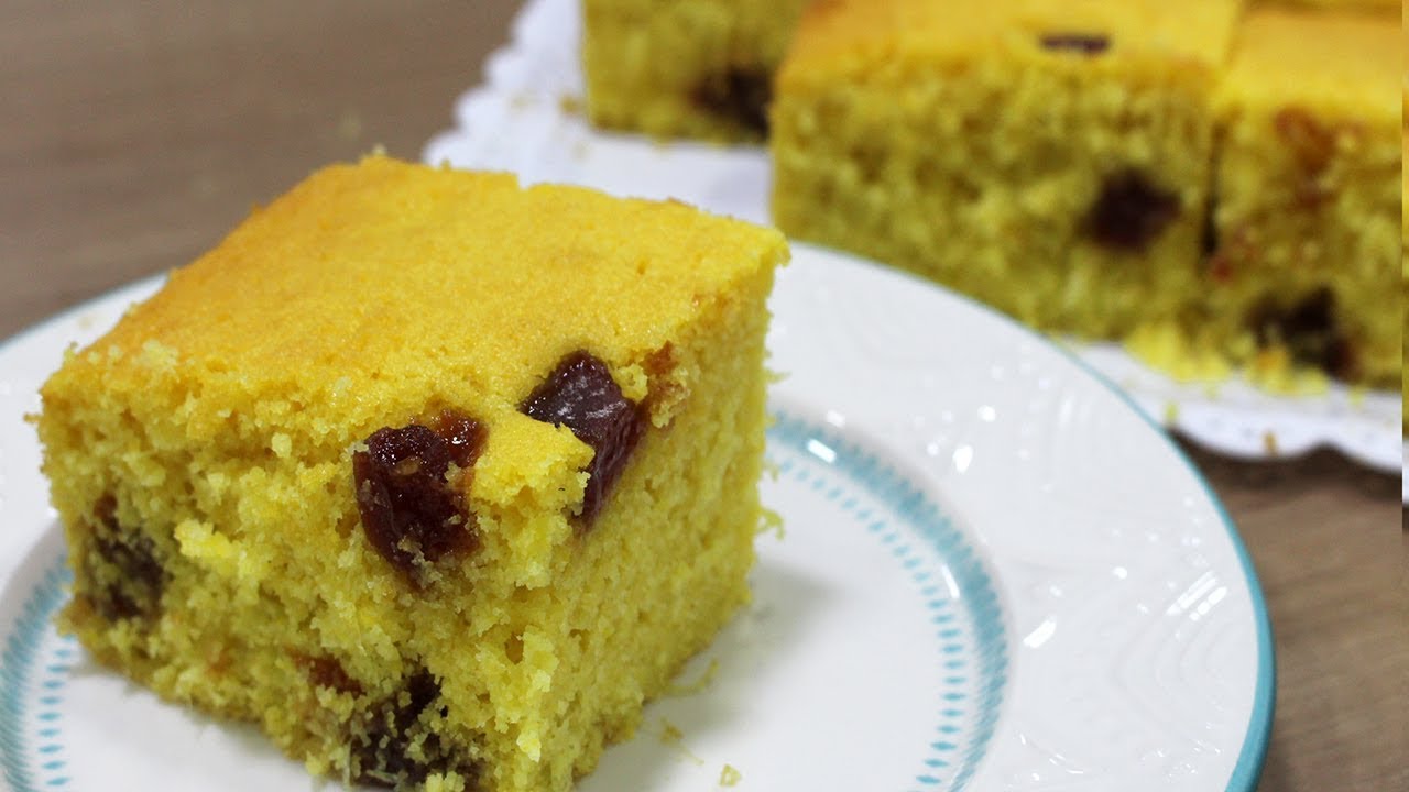 bolo de milho com goiabada latinha