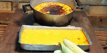 Bolo de milho da roça