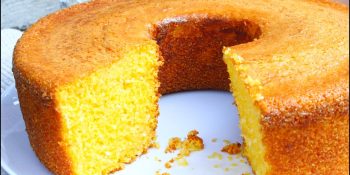 Bolo de milho fofinho
