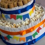 bolo fake de pipoca são joão