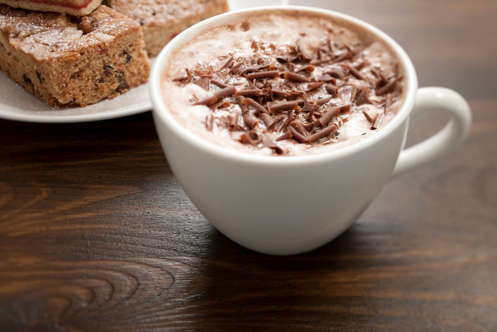 chocolate quente inverno