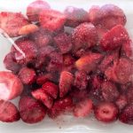 como congelar morangos