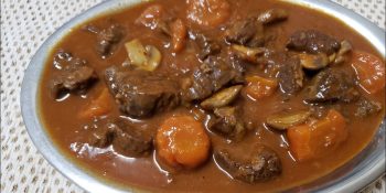 cubos de carne