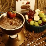 fondue da Cacau Show caseiro @prazeresdamesa