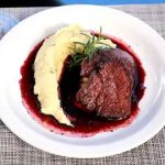 redução de vinho tinto para carne