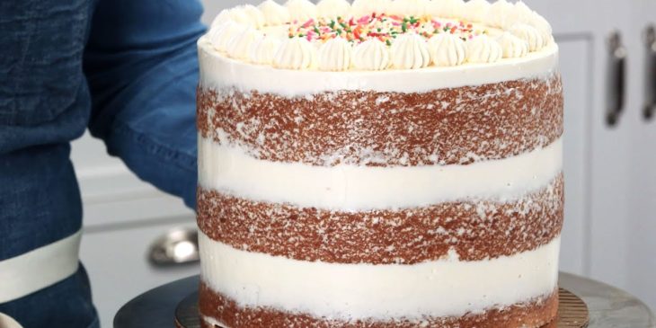 naked cake @sotuhersnliving