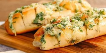 Pão de alho na airfryer