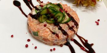 Tartar de salmão