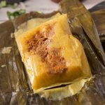 pé-de-moleque nordestino folha de bananeira