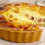 quiche de queijo simples